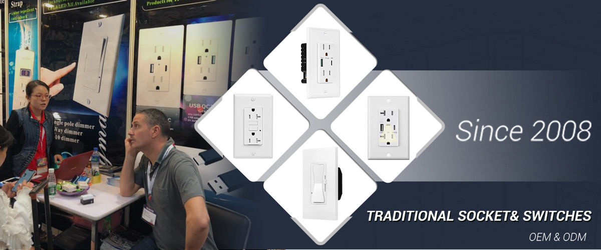 Outlet dinding USB